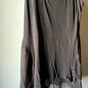 Torrid Lace Shark Bite Tank Top